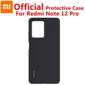 Original Xiaomi Redmi Note Pro 12 el Caso de la Silicona Líquida Casos agradable a la piel escudo protector Para Xiaomi Redmi Note Pro 12