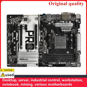 Se utiliza Para ASROCK AB350 Pro4 Placas base Socket AM4 DDR4 de 64 gb Para AMD B350 de Escritorio de la Placa base SATA III USB3.0