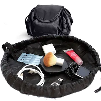 Hembra de Productos Cosméticos bolsa de Bolsa de Maquillaje Pro Bolso Para Cosméticos de Mujer Organizador de Viajes Baño Bolso Organizador de Accesorios