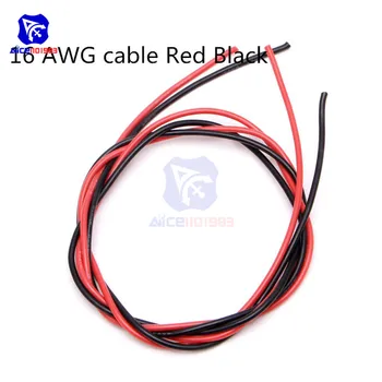 diymore 16 AWG Calibre de Cable de Silicona Flexible de Cobre Trenzados de Cables para los RC de los Componentes Electrónicos