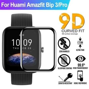 Para Amazfit Bip 3 Pro Bip3 Smartwatch Protector de Pantalla HD de Claro Suave Cubierta de Vidrio Para Amazfit Bip 3 de la Película Protectora de Accesorios